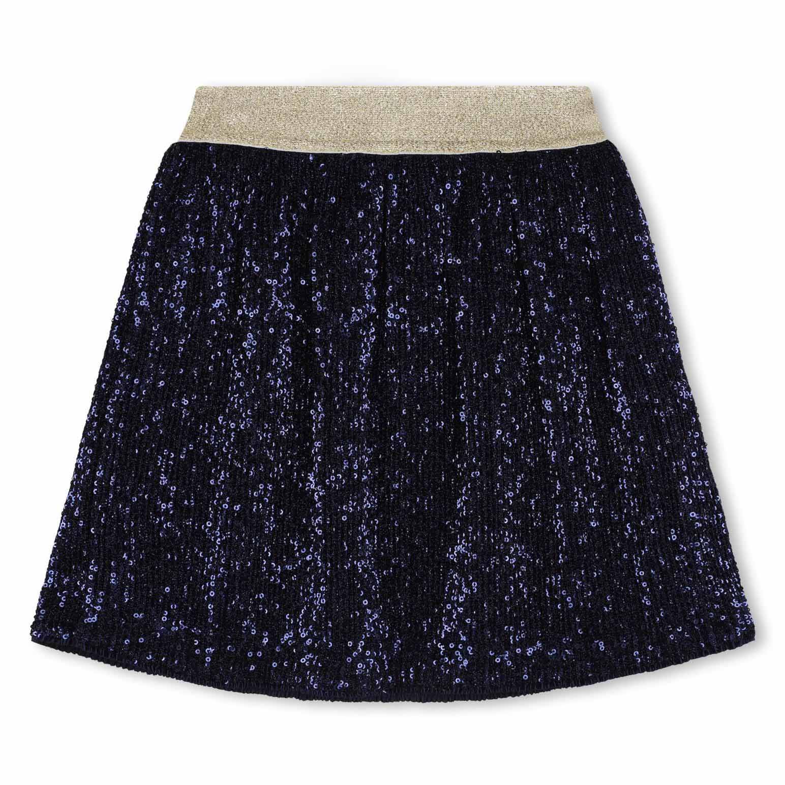 Billieblush Pleated Sequined Skirt 3Y - 8Y